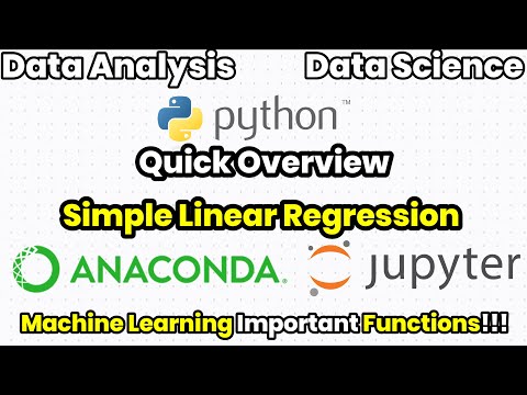 Simple Linear Regression Quick Overview | ML | jupyter notebook | python | One Magic Minute