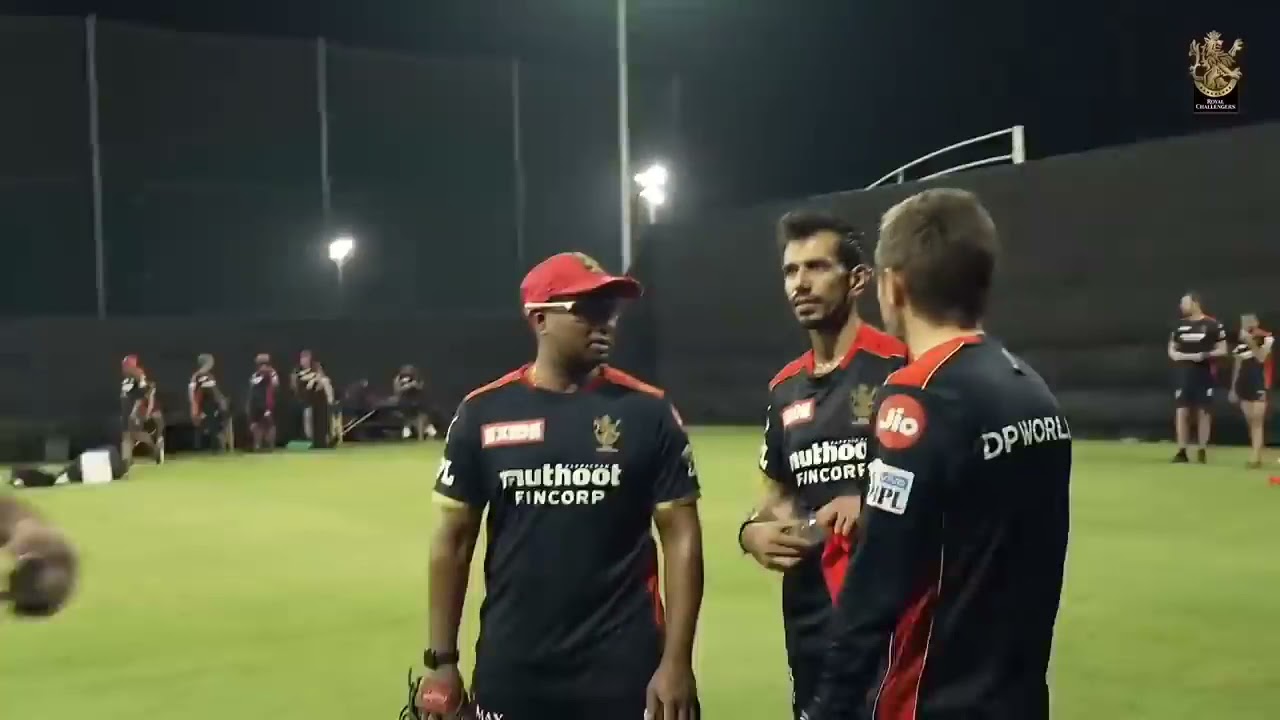 Glenn Maxwell Practice In Rcb Practice Camp With Yuzi Chahal