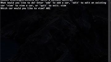 Python fleet maintenance app