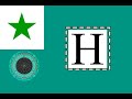 ( H - h ) Esperanto