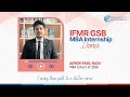 IFMR GSB Internship Diaries - Aswin Paul Raju, Intern, IBM