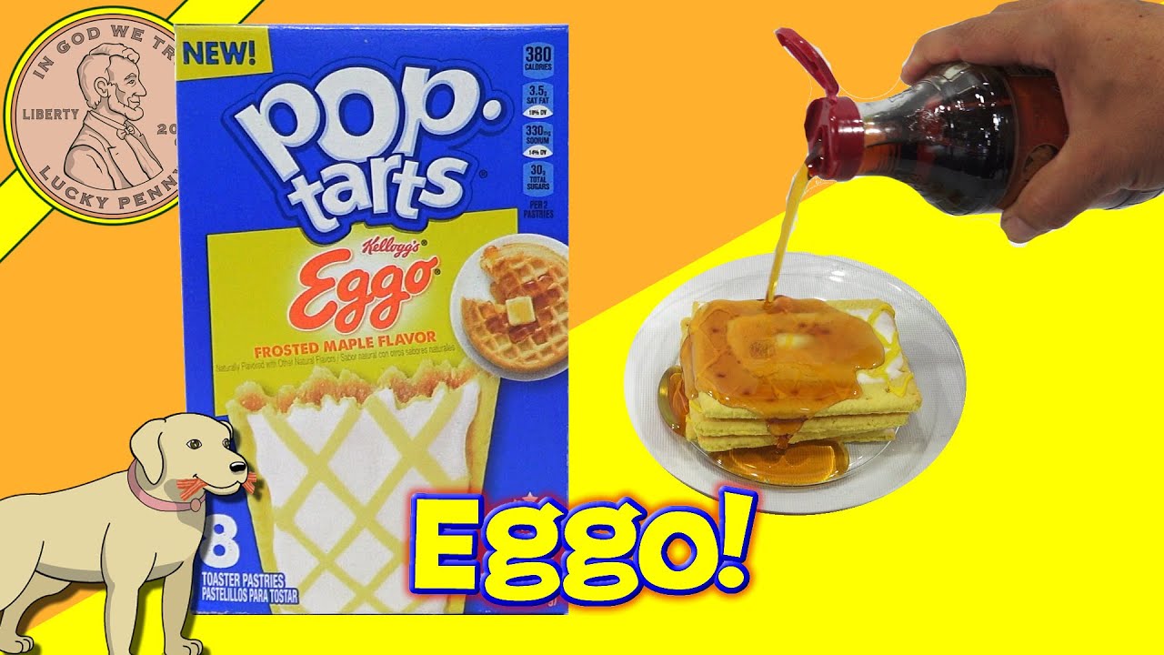 New Kellogg S Eggo Frosted Maple Flavor Pop Tarts YouTube Maxresdefault