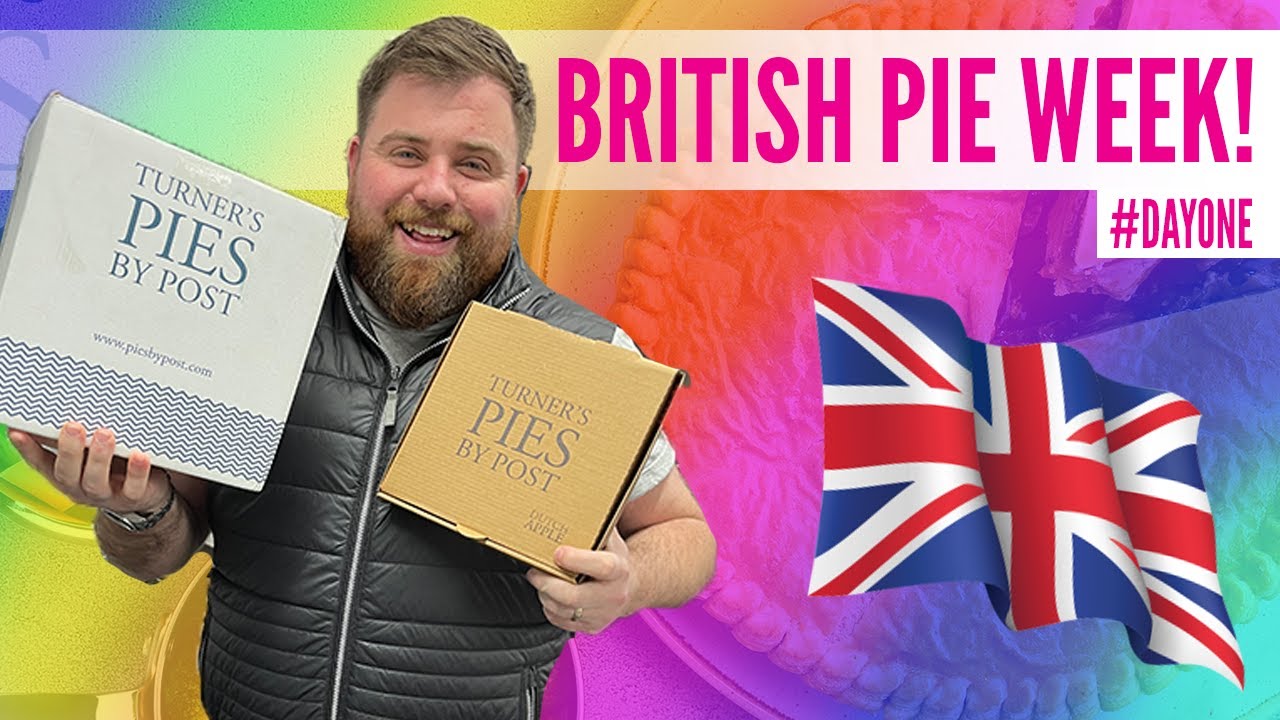BRITISH PIE WEEK WITH TURNERS PIES | DAY ONE - STEAK & STILTON
