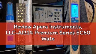 Review Apera Instruments, LLC-AI314 Premium Series EC60 Waterproof Conductivity Pocket Tester Kit, ±