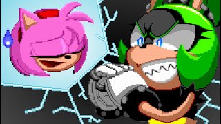 "You're not a violent person!" | Amy Vs. Surge | 16-bit Animation