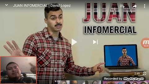 React to David Lopez: Juan Infomercial