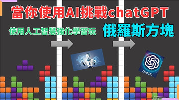 當你用AI挑戰chatgpt生成俄羅斯方塊遊戲 | 搭配強化學習讓AI幫你成為tetris之王 | python的reinforcement learning與人工智慧玩遊戲【電腦程式設計】