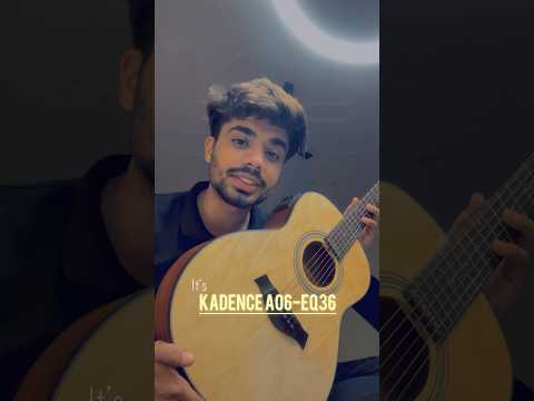 Kadence A-06 EQ 36 Semi Acoustic Travel Size Guitar @Kadencexperience