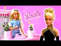 Let&#39;s play with Barbie   - Barbie goes to a fashion boutique - kids are playing