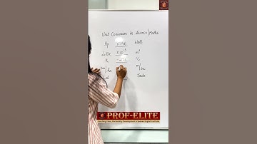 Easy unit conversion method #unitconversion #maths #science #profelite