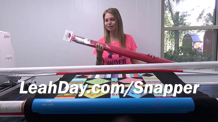 How to Install Renae's Red Snappers on a Longarm