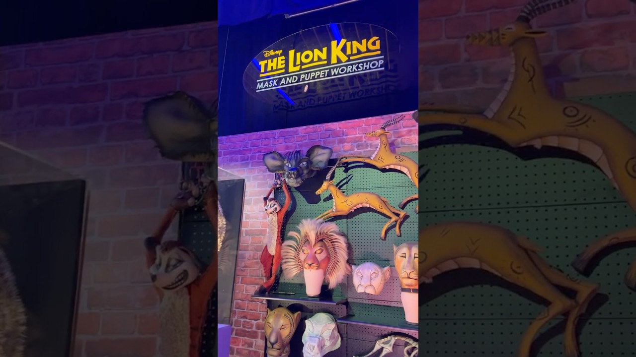 Lion King Broadway costumes!  