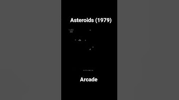 Asteroids - Arcade (1979) #shorts