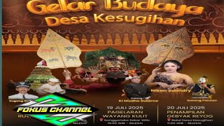 PERSIAPAN NIKEN SALINDRY DI KESUGIHAN PULUNG PONOROGO  19 juli 2025