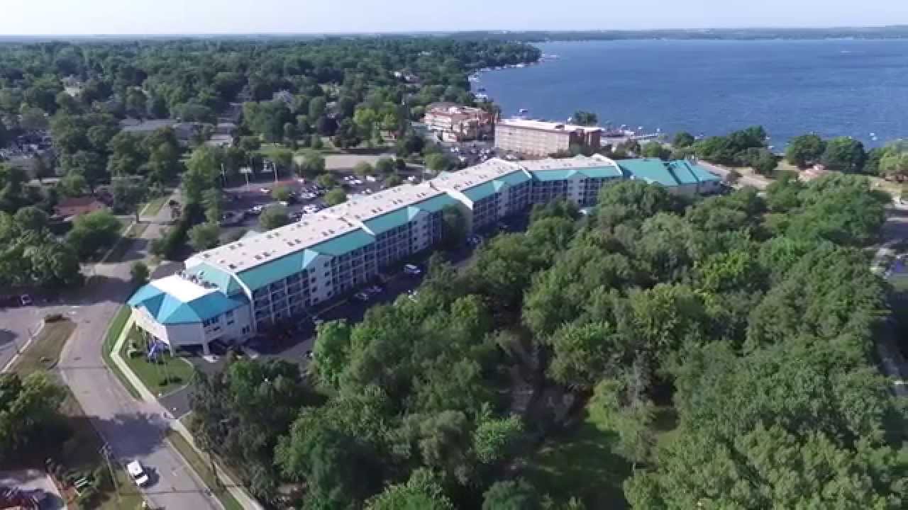The Cove of Lake Geneva Drone Flyover YouTube