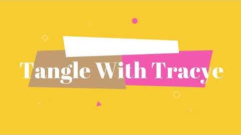 Tangle pattern Mak-Rah-Mee