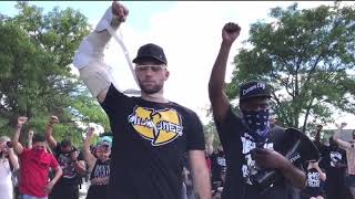 Gaige Grosskreutz Speaks at Antifa Rally - Shot Up Arm Courtesy Of Kyle Rittenhouse