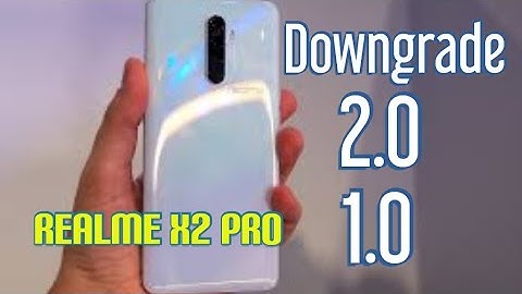 Downgrade Any Realme Phone Official Method || Downgrade Realme UI 2.0 to 1.0 || Realme X2 Pro 🔥