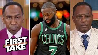 FIRST TAKE | Stephen A Smith blasts Celtics after Jaylen Brown comments: 'They play dumb basketball'