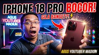 BOCORAN RESMI IPHONE 18 PRO! Harga &amp; Spesifikasi Gila, Wajib Nonton Sebelum Beli!