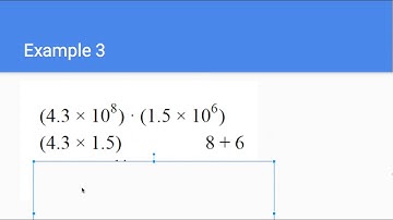8th 2.4 Operations in Scientific Notation