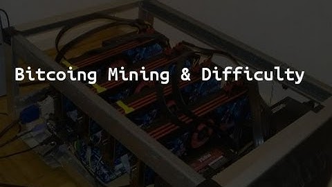 Explaining Bitcoin Mining & Difficulty