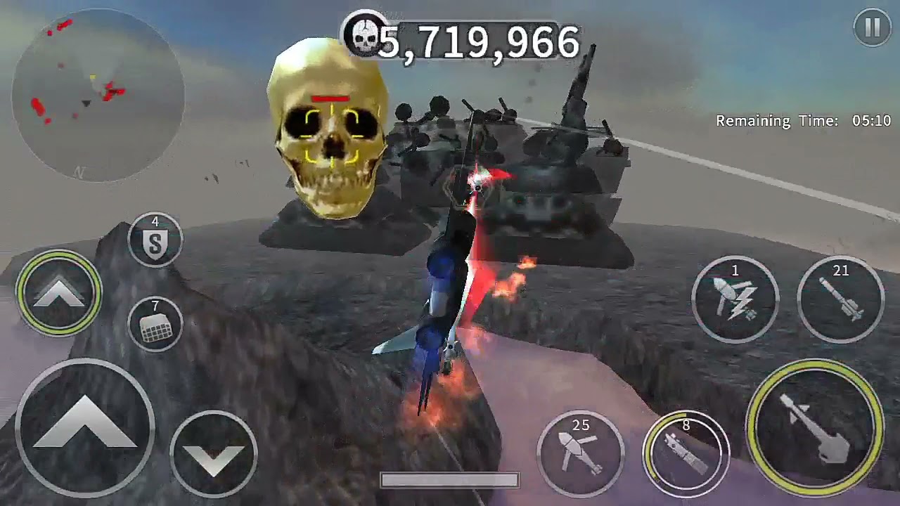 Gunship battle T50  in action in red mission with equipped special weapon and leaser.