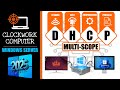 🚀WINDOWS SERVER 2025🛠️ MULTIÁMBITO - DHCP - MULTISCOPE
