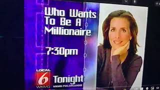 Wheel Of Fortune Promo Wftv Millionaire Wkmg Promo 2000