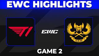 T1 vs GAM Game 2 Highlights | EWC 2026 Group Stage Day 2 | T1 vs GAM Esports