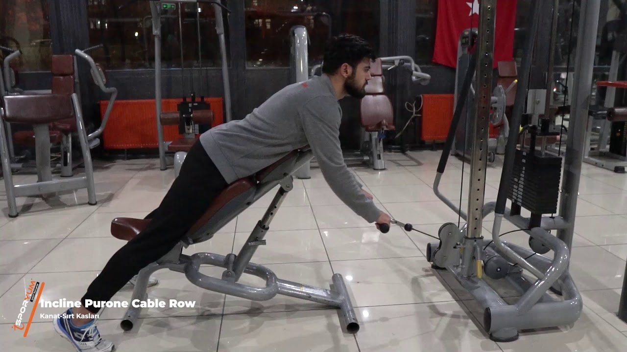 Incline Purone Cable Row - YouTube