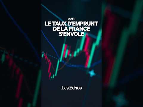 Le taux d’emprunt de la France s’envole. Pauline t'explique.