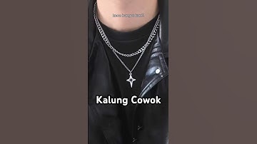 kalung fashion cowok keren macho korea style harga murah meriah cuma 6ribuan | link di komen