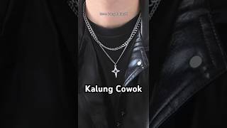 kalung fashion cowok keren macho korea style harga murah meriah cuma 6ribuan | link di komen