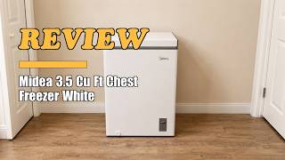 Midea MERC04C4BAWW Chest Freezer 3.5 Cubic Feet Freezer Review 2026