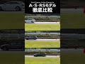 A・S・RSモデル　徹底比較[Audi Japan Sales]　#shorts