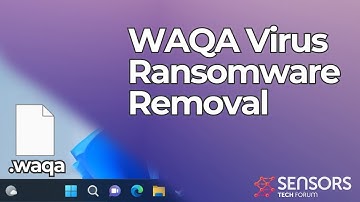 Waqa Virus [.waqa Files] - Remove + Restore Data [Fix]