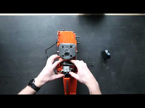 Husqvarna 254xp cylinder replacement - YouTube