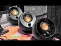 I bought all of the creative pebble speakers and compared them back to back with hardstyle music