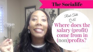 Can I make an income as a nonprofit?  Q+A My 3 tips! Rant style