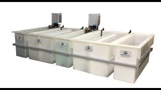 Alodine chem film chromate conversion equipment tank line