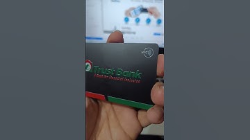 Black Material NFC Digital Smart Card - TechVibes