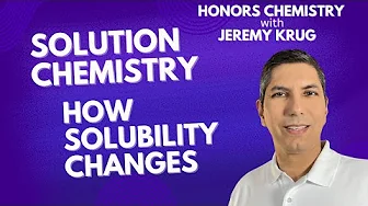 Factors that Affect Solubility of Solids and Gases