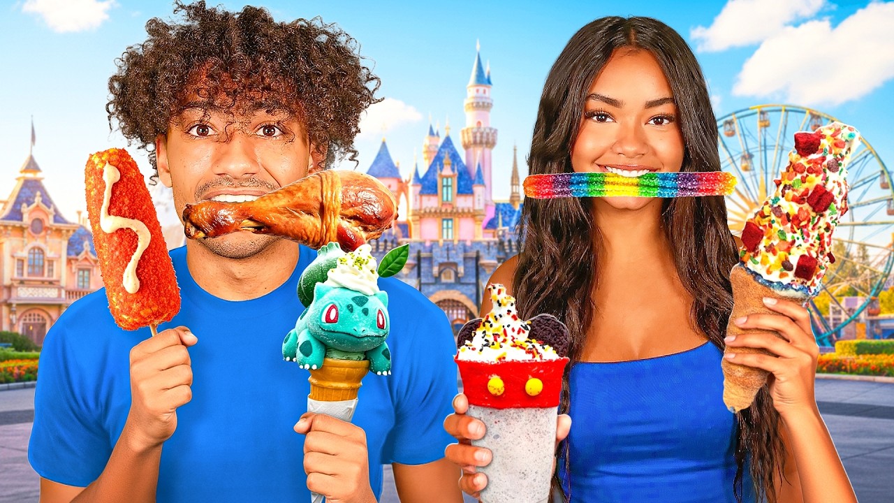 Eating Only DISNEYLAND Food for 24 Hours!