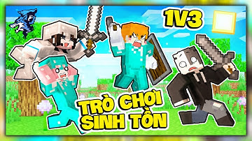 Minecraft nhưng Trò Chơi Sinh Tồn Tập 6: Siro 1 cân 3 Hội Chị Em và Bị Hành Toàn Tập
