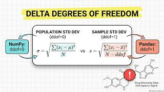 Statistics in Python for Drug Discovery: NumPy, Pandas, SciPy and the ddof Trap