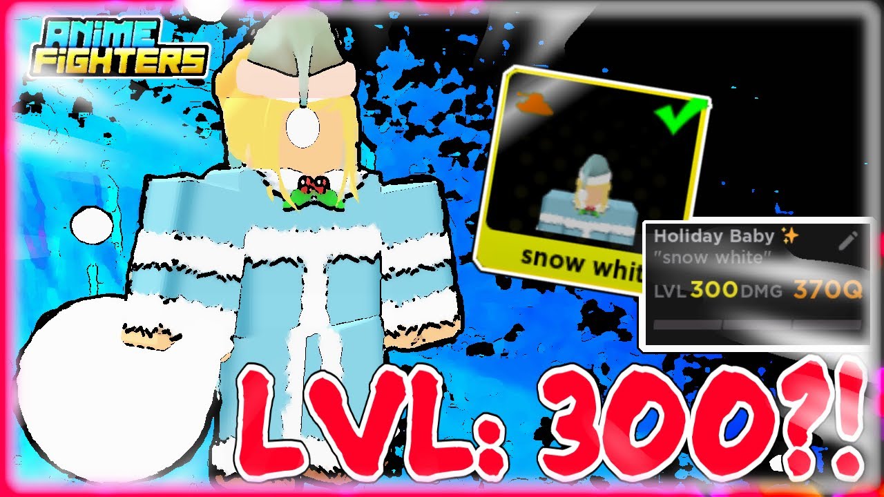 I Got My First Unobtainable Shiny Divine Fighters to LVL 300?!? Max Level Fighter! in Anime Fighters