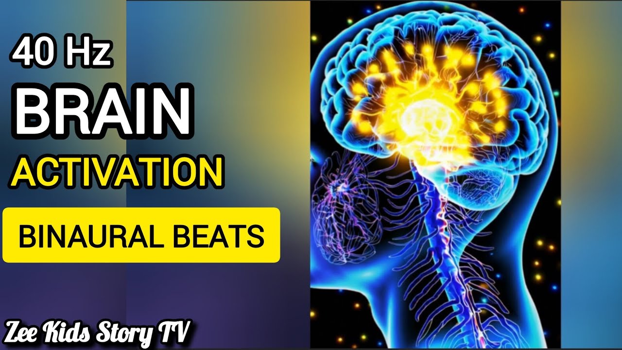 40 Hz Brain Activation Binaural Beats:Activate 100% of Your Brain ...