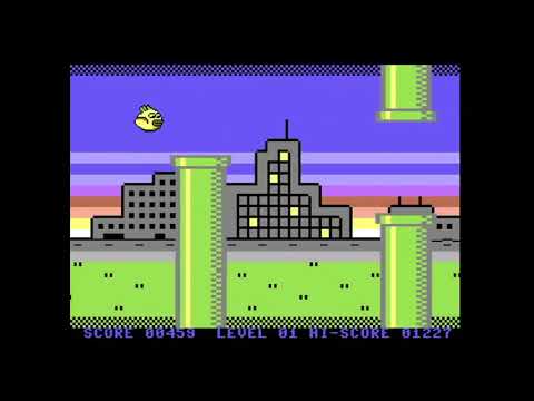Flangry Bird 101 Game by Phaze101 for the Commodore 64