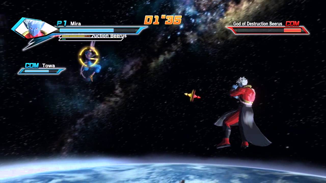 Xenoverse Duels #1 | Towa + Mira Vs Lord Beerus + Whis